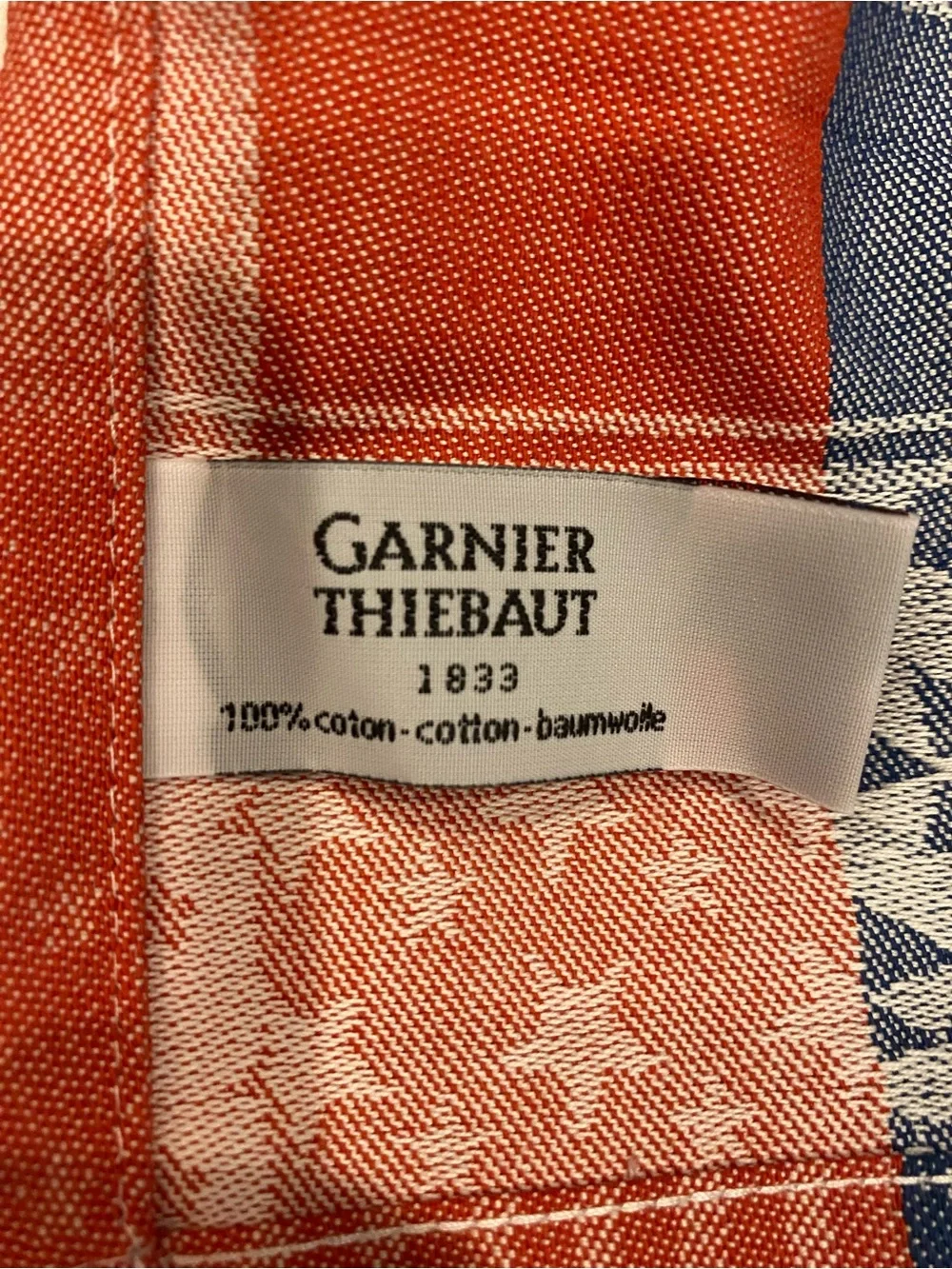Garnier Thiebaut 250th American Independence Anniversary Kitchen Towel NWT